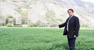 Philipp Schnyder, Gemeindepr&auml;sident von Steg-Hohtenn: &laquo;Die Gemeinde h&auml;tte gen&uuml;gend Bauland, um ein Sportzentrum zu realisieren.&raquo;