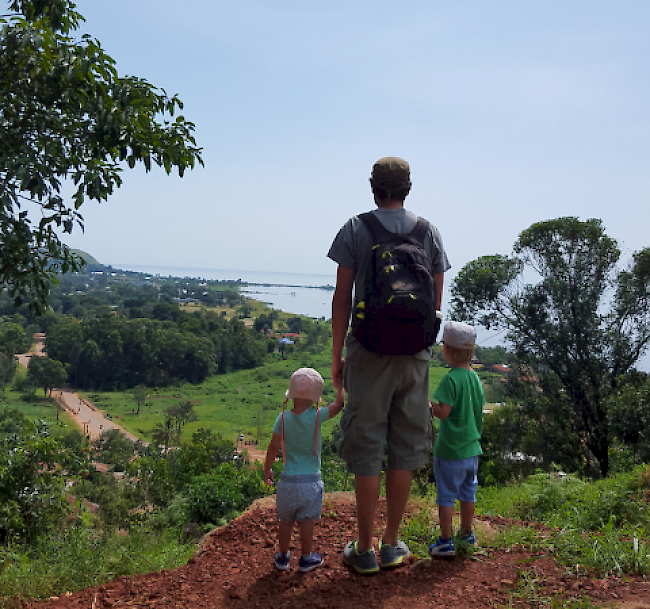 Während den Wochenenden unternimmt die Familie verschiedene Ausflüge rund um Bukoba.