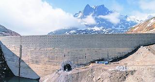 Gigantisches Bauwerk. Nant de Drance soll Ende 2019 schrittweise in Betrieb gehen.