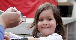 Aylin Scheuber (4) aus Naters.