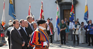 Burgertr&uuml;ch am Herrgottstag in Naters