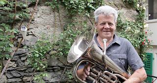 Otto Jaggy spielte 60 Jahre in der "Konkordia" Varen.