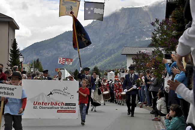 Das nächste Oberwalliser Musikfest findet 2017 in Unterbäch statt.