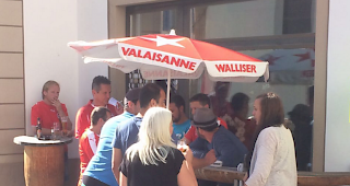 Aus und Ende f&uuml;r die Schweiz nach Penaltyschiessen: Ern&uuml;chterung in Leuk, die Entt&auml;uschung ist gross.