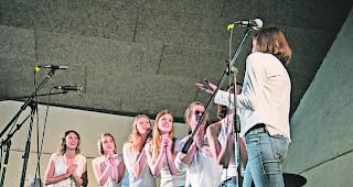 &laquo;Damenwahl&raquo;. So lautet der Name des Oberwalliser A-cappella-Ensembles mit Angela Wyss, Carole Steiner, V&eacute;ronique Marty, Carole Marty, Monika Gattlen, Milena Erpen und Deborah Seiler (von links). 