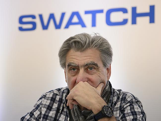 Swatch-Gruppen-Chef Nick Hayek schockiert die Anleger mit einem Gewinneinbruch im ersten Halbjahr. (Archiv)