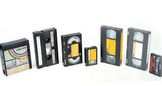 Foto-, Video- und Ton-Speicherträger von gestern