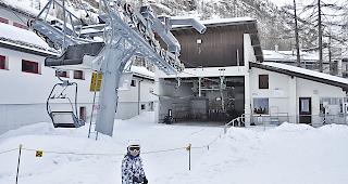 Saas-Almagell: L&auml;uft alles nach Plan, wird hier auch an n&auml;chsten Ostern Ski gefahren.