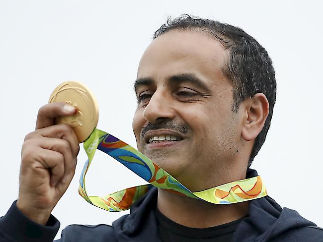 Zum ersten Mal überhaupt hat mit Fehaid Aldeehani aus Kuwait ein Athlet unter der olympischen Flagge Olympia-Gold gewonnen