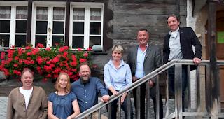 Liste steht (von links): Roger Zuber, Fabienne Götzenberger, Markus Julen, Katja Hächler Lerjen, Anton Lauber und Stefan Anthamatten.