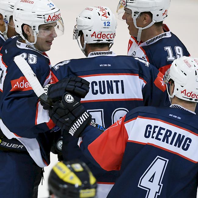 ZSC Lions freuen sich über dritten Sieg und Weiterkommen in der Champions Hockey League