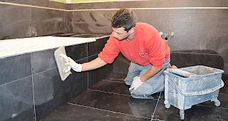 Enzo Ierimonti bei seiner Arbeit...