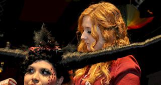 Jana Bosshard mit Model Alessia Martig holten sich den Sieg bei den Fantasyfrisuren.