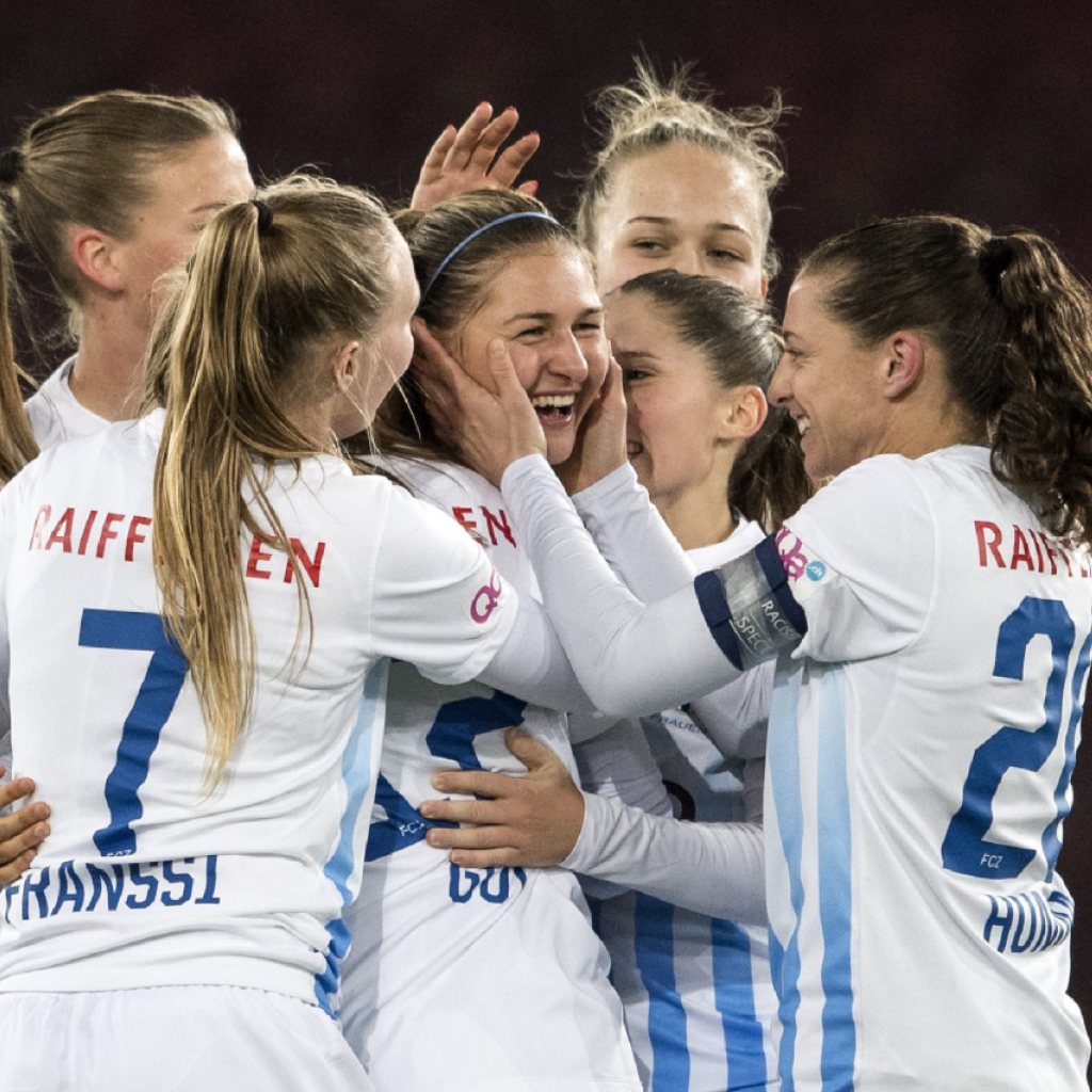 FCZ Frauen In Den Achtelfinals Ch