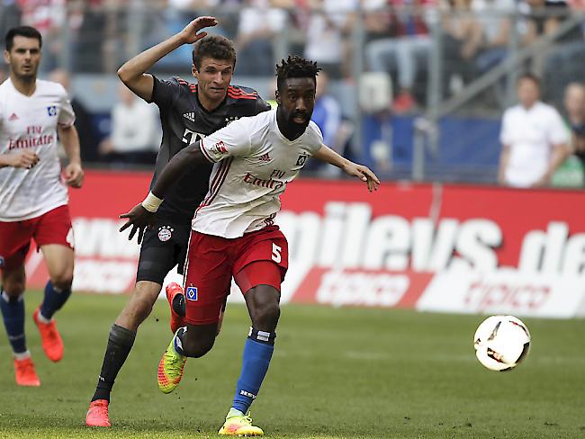 Stand zuletzt am 24. September bei der 0:1-Heimniederlage des HSV gegen Bayern München im Einsatz: Johan Djourou