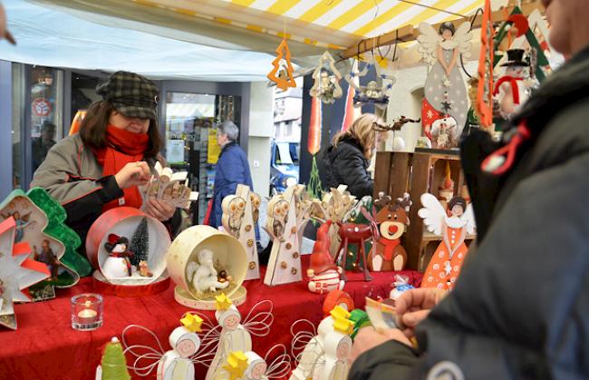 Impressionen vom Weihnachtsmarkt in Visp