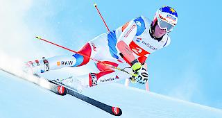 Der Oberwalliser Weltcup-Fahrer Ramon Zenh&auml;usern vor dem Start in Val d&rsquo;Is&egrave;re: &laquo;Der Hang geh&ouml;rt nicht zu meinen Lieblingsstrecken.&raquo;