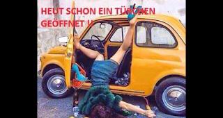 Manche Türchen sollte man sehr behutsam öffnen...