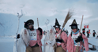 Im Januar top. Bericht &uuml;ber Hexenzauber auf der Belalp.