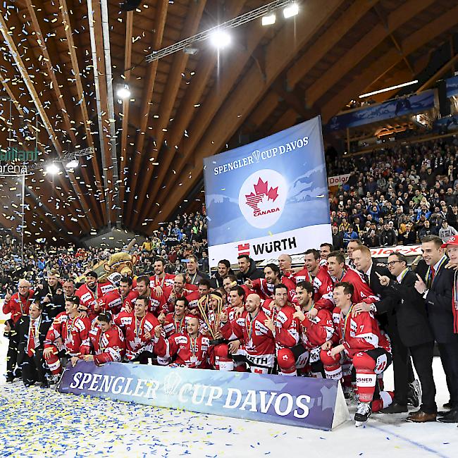 Das Team Canada gewann den Final des 90. Spengler Cups