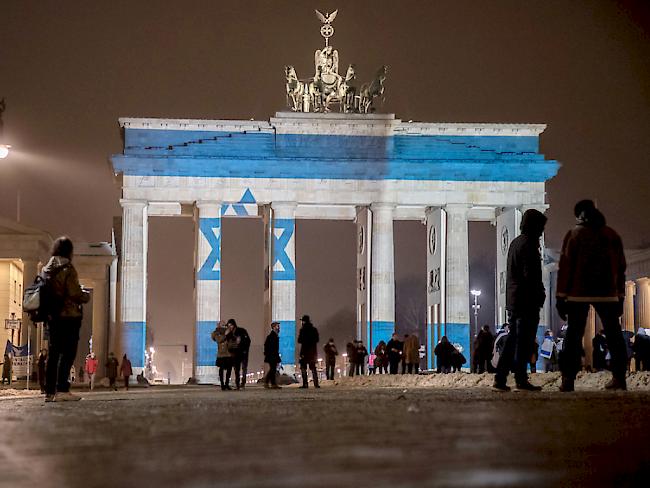 Brandenburger Tor Nach Anschlag In Israels Nationalfarben | 1815.ch