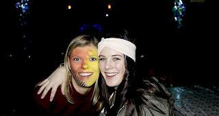 Valerie Gruber (19) und Juana Williner (20), Gr&auml;chen.