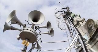 Wegen einer technischen St&ouml;rung wird der Sirenentest vom Februar am morgigen Mittwoch wiederholt. (Archivbild)