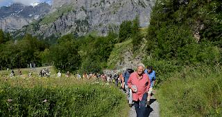 Dalaschlucht-Spaziergang bei Kaiserwetter
