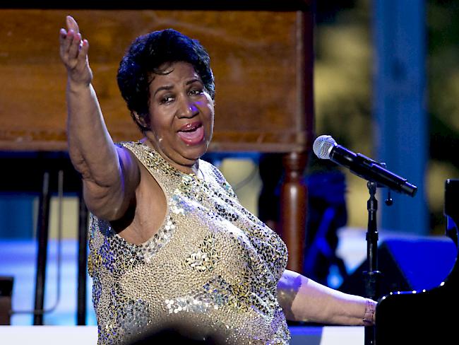 Sagt Goodbye mit einem letzten Album: Gospel-Legende Aretha Franklin. (Archivbild)