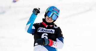 Gegl&uuml;ckter Abschluss. Nach einer schwierigen Saison durfte sich Patrizia Kummer am Wochenende in Davos &uuml;ber den Schweizermeistertitel im Slalom freuen. (Archivbild)