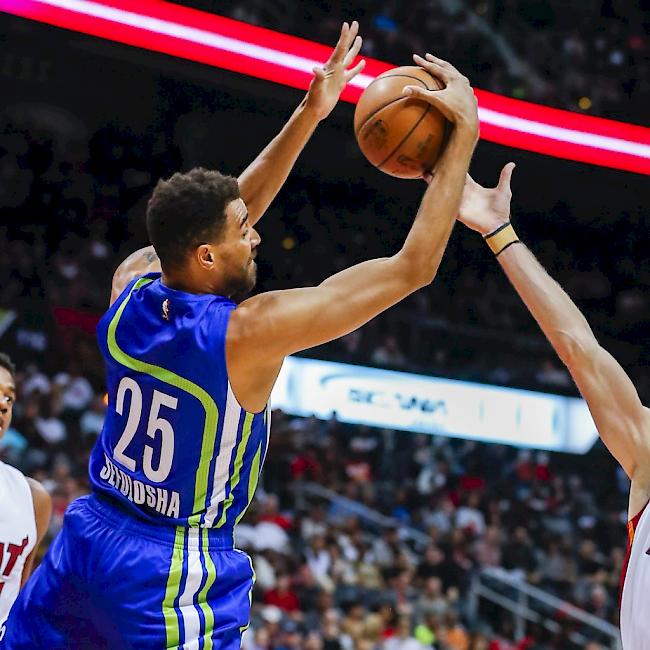 Thabo Sefolosha (links) verlor mit Atlanta bei seiner Rückkehr