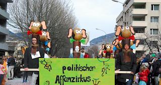 Impressionen vom &laquo;Grossen Umzug&raquo;.