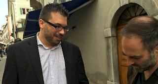 J&eacute;r&ocirc;me Desmeules anl&auml;sslich der Staatsratswahlen 2017