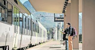 Der Bahnverkehr nach Domodossola ist zurzeit eingeschr&auml;nkt.
