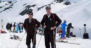 Impressionen von der 35. Auflage der Allalin Rennen in Saas-Fee. 