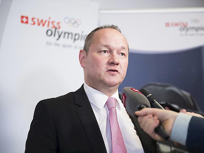 Jürg Stahl, Vizepräsident des Bewerbungskomitees Sion 2026 (Archivbild)