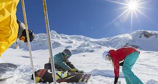Tolle Pistenverh&auml;ltnisse in Saas-Fee: Circa ein Drittel mehr Wintersportler waren unterwegs.