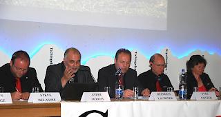 Der Vorstand von Gastrovalais tagte heute vor vielen Anwesenden im Natischer World Nature Forum. 