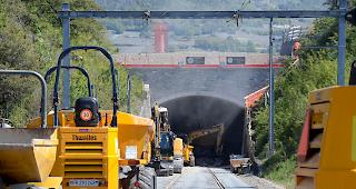 7000 Kubikmeter m&uuml;ssen aus dem Tunnel rausgeholt werden.