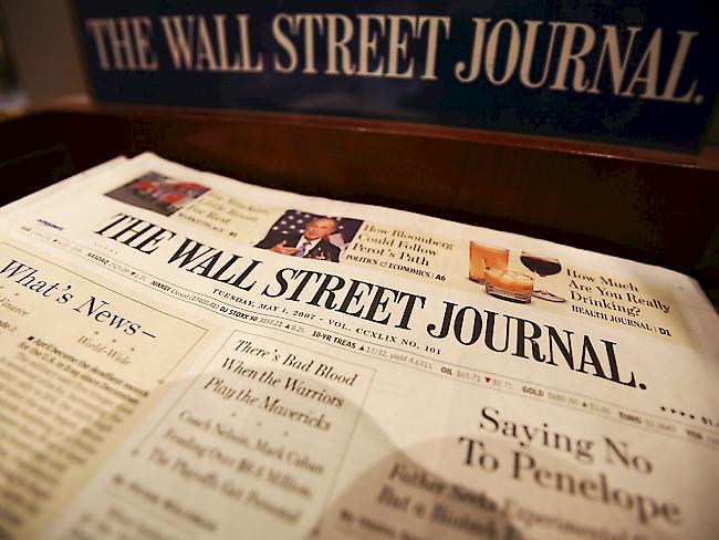 US-Qualitätszeitungen wie das "Wall Street Journal" verzeichnen einen grossen Zuwachs an Abonnenten und profitieren damit von der Trump-Präsidentschaft. (Archiv)