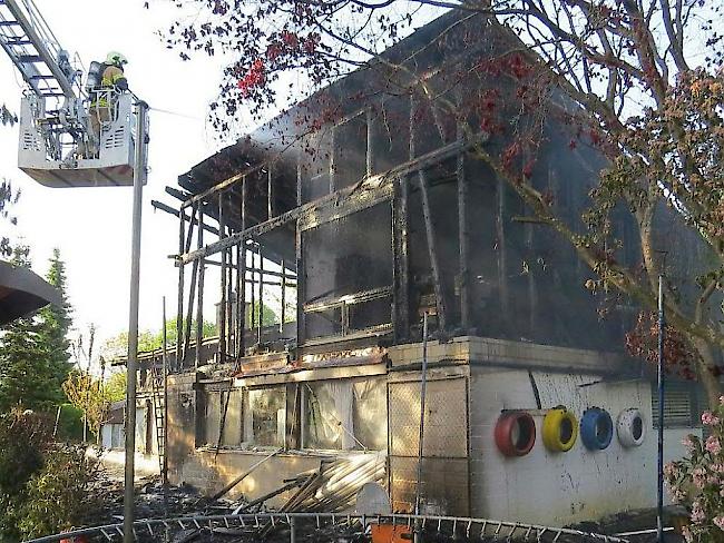 Haus in Endingen AG bis auf die Grundmauern abgebrannt