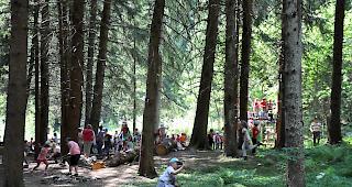 Zehn Gehminuten von Geimen entfernt erstrahlt der Waldkindergarten in neuem Glanz.