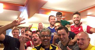 Zufriedene Gesichter. Die Teilnehmer nach dem C-Trainerdiplom-Lehrgang.