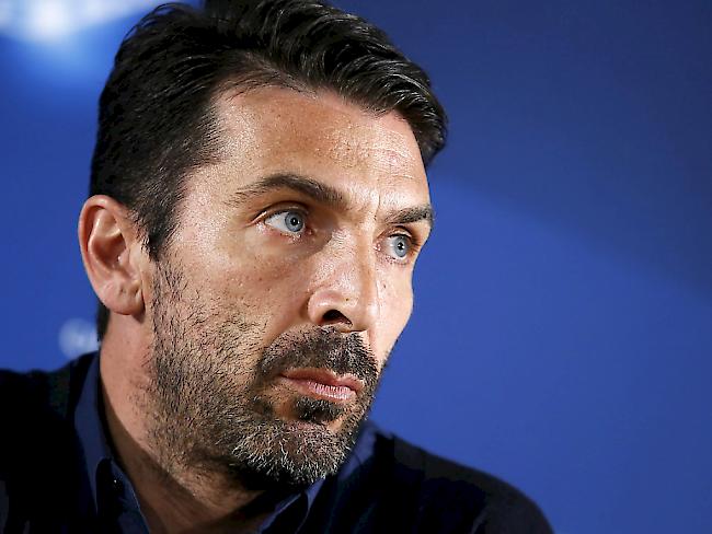 Fokussiert: Gianluigi Buffon blickt dem Champions-League-Final gegen Real Madrid entgegen