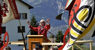 Diana Amacker aus Eischoll dirigierte an den beiden Tagen das Gesamtspiel.