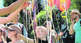 Viel Freude. Ob schminken, basteln oder zaubern  &ndash;  die Kleinen erfreuten sich an den verschiedenen Aktivit&auml;ten. 