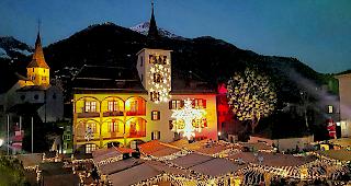 Erste und letzte Ausgabe - das Visper Weihnachtsdorf 2016.