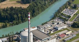 Die Betreiber des AKW M&uuml;hleberg brauchen das Wasser der Aare zur Anlagek&uuml;hlung. (Archivbild)