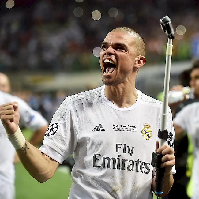 Nach zehn Jahren ist Schluss: Pepe verlässt Real Madrid und wechselt zum türkischen Meister Besiktas Istanbul