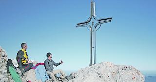 Ein Gipfelkreuz. F&uuml;r die Freidenker-Vereinigung ein Stein des Anstosses.